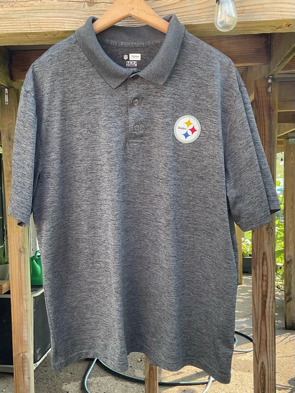 Team Apparel Heather Gray TX3 Cool Polo